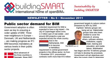 buildingSMART International Newsletter no 6